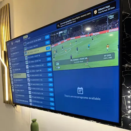 Moderne Calme 2 Wifi Fibre Bein Sport Canal Foot Rmc Netflix Appartement *