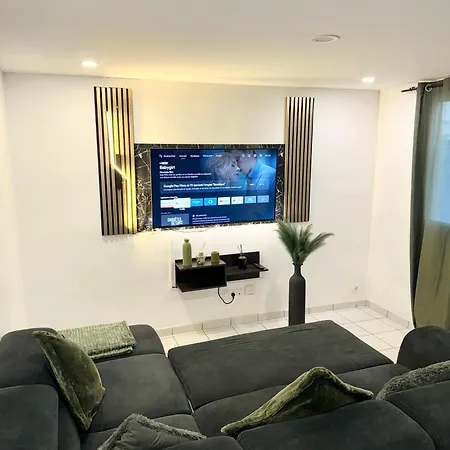 アパート Moderne Calme 2 Wifi Fibre Bein Sport Canal Foot Rmc Netflix *