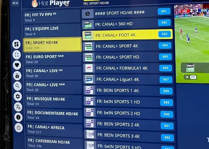 Moderne Calme 2 Wifi Fibre Bein Sport Canal Foot Rmc Netflix גרנובל