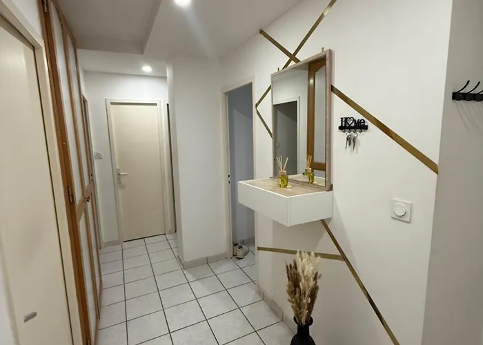 Moderne Calme 2 Wifi Fibre Bein Sport Canal Foot Rmc Netflix Daire Grenoble